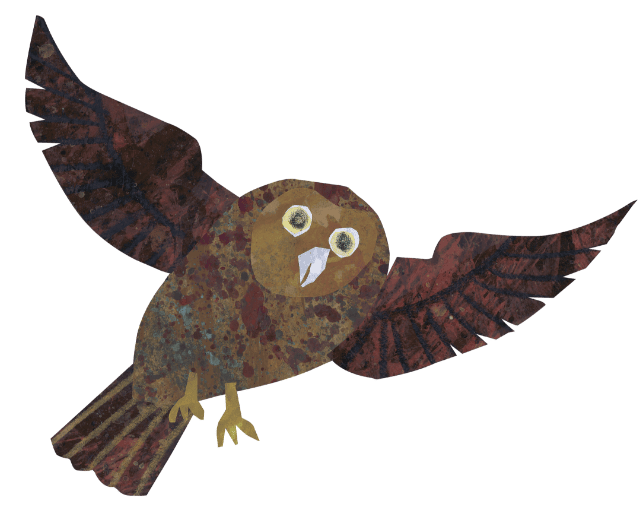 フクロウイラスト