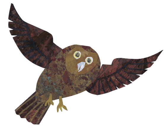 フクロウイラスト